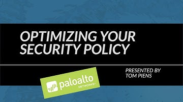 Tutorial: Configuring Your Security Policy