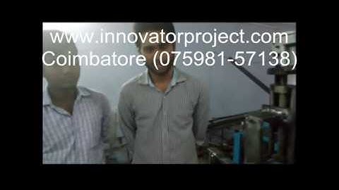 Automatic multi spindle drilling machine / Multi drill holder / Best automation based project