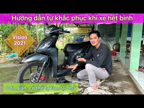 Video Hướng dẫn cách khắc phục khi xe bị hết bình ắc quy |... - youtube