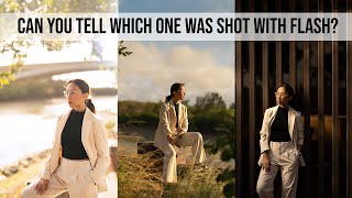 Basic Outdoor Portrait Photography WITH and WITHOUT Flash