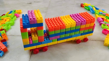 Satisfying DIY Lego Truck ASMR/ Building Blocks/block game/lego building fun#asmr#buildingblocks