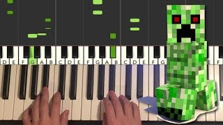 creeper awww man revenge on roblox piano youtube