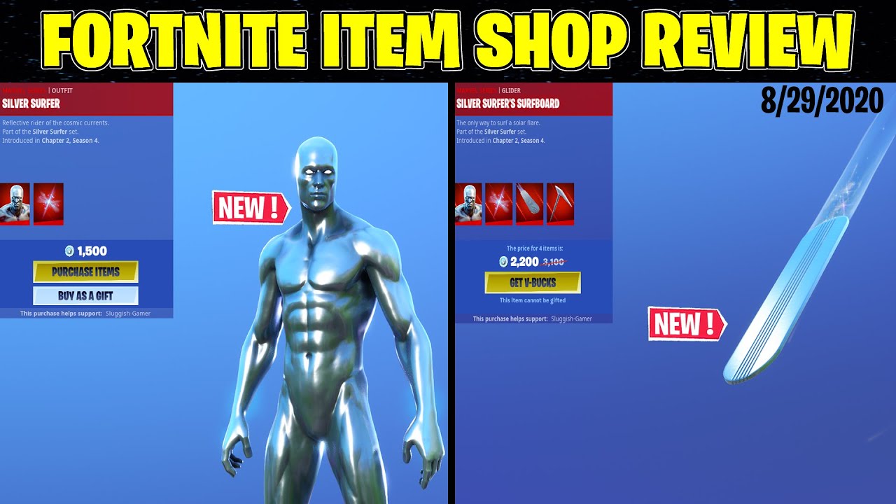 NEW SILVER SURFER Bundle Gameplay in Fortnite! 