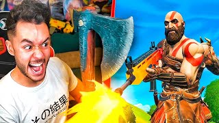 JUGANDO CON KRATOS EN FORTNITE - TheGrefg