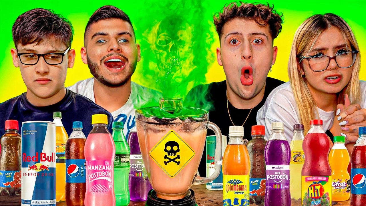 MEZCLÉ TODAS LAS GASEOSAS PARA HACER SOLO UNA 🤢