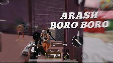 Arash - Boro Boro | iOS BGMI MONTAGE | SAMSUNG A3,A5,A6,A7,J2,J5,J7,S5,S6,S7,59,A10,A20,A30,A50,A70