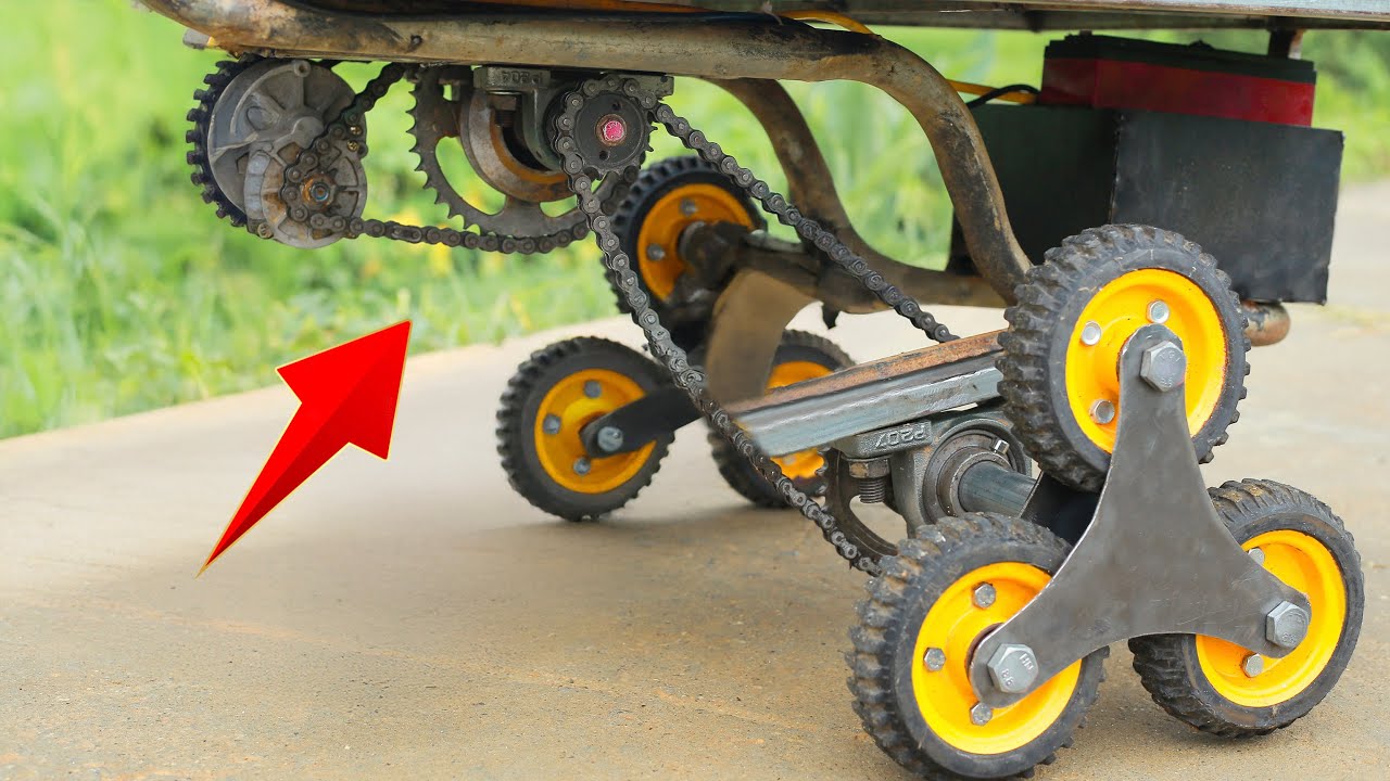 I Put 3 Wheels On A Ccart Aand Suddenly Millions Of Old People Can Carry Heavy Loads With Ease
