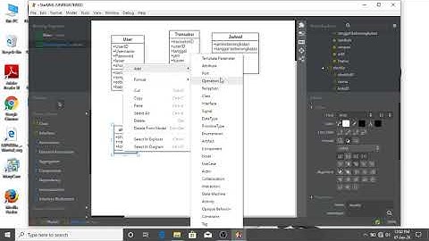 TUTORIAL MEMBUAT CLASS DIAGRAM MENGGUNAKAN STAR UML - STMIK ERESHA