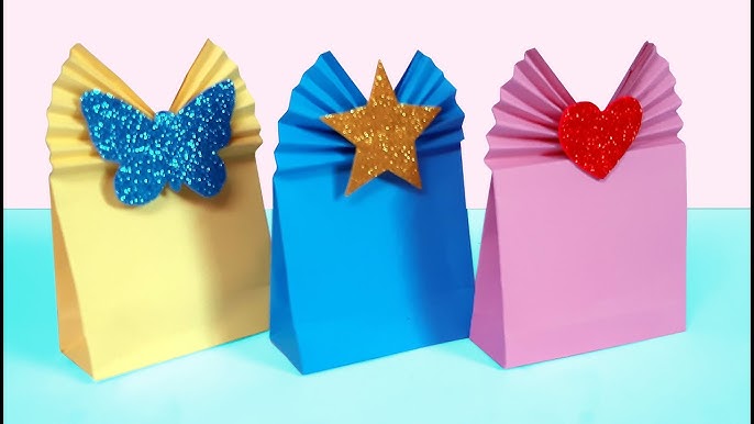 Bolsas kraft para detalles de cumpleaños