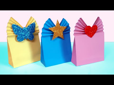 Cómo hacer bolsas de regalo fácil y rápido - Vibra