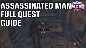 "The Assassinated Man" Full Quest Walkthrough Oblivion Remastered Quick Guide