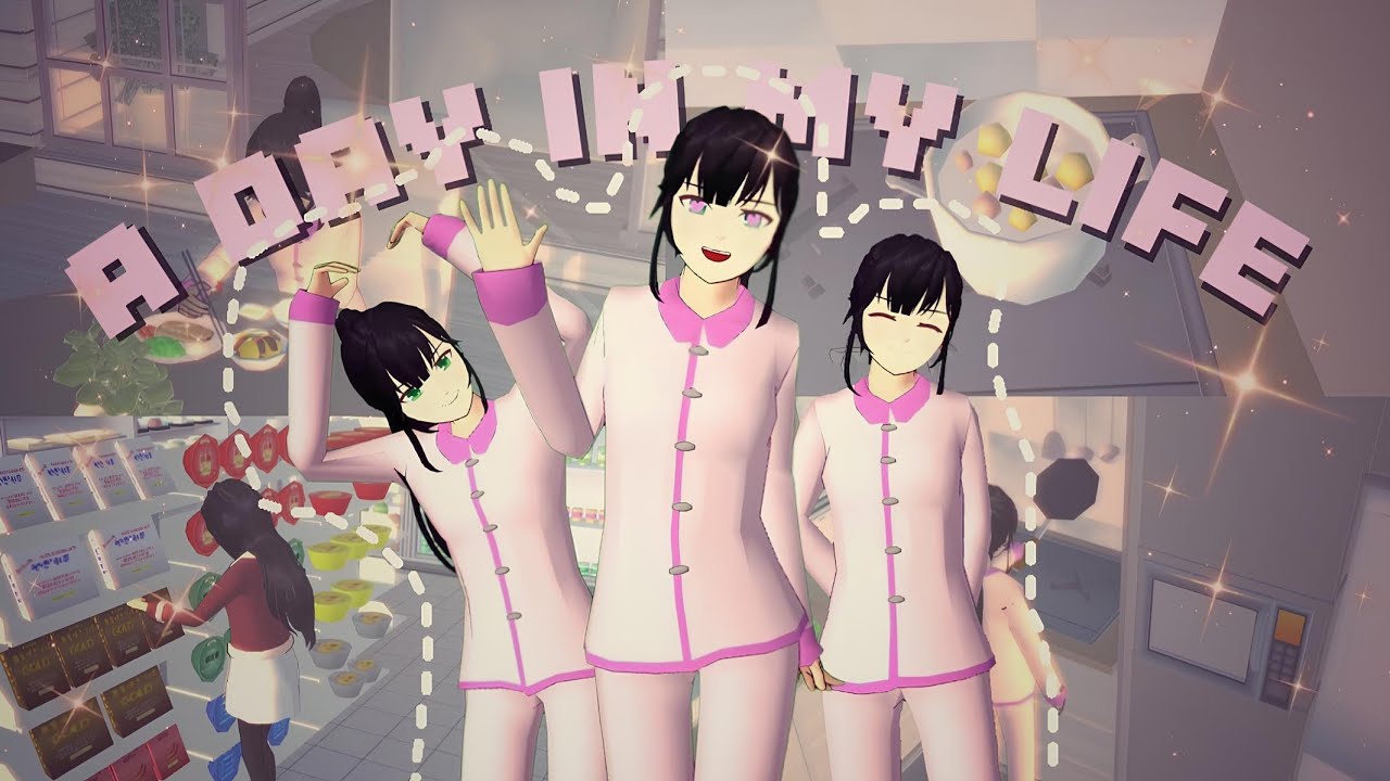 A DAY IN MY LIFE, HARI PERTAMA SAHUR DI BULAN RAMADHAN! 🍲🕒 | SAKURA SCHOOL SIMULATOR 