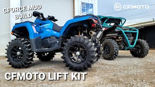 CFMOTO CFORCE 800 2 inch Lift Kit Install & Review CFORCE Mud Build screenshot 1