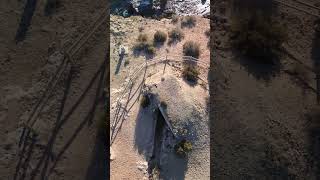 231223 Bunker en Playa Matalentisco Águilas #drone #murcia #travel #dji #nature #bunker #hiking #4k