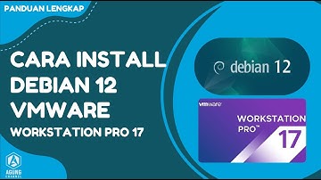 TUTORIAL CARA INSTALL DEBIAN 12 DI VMWARE WORKSTATION PRO DAN KONFIGURASI SUDO DEBIAN 12