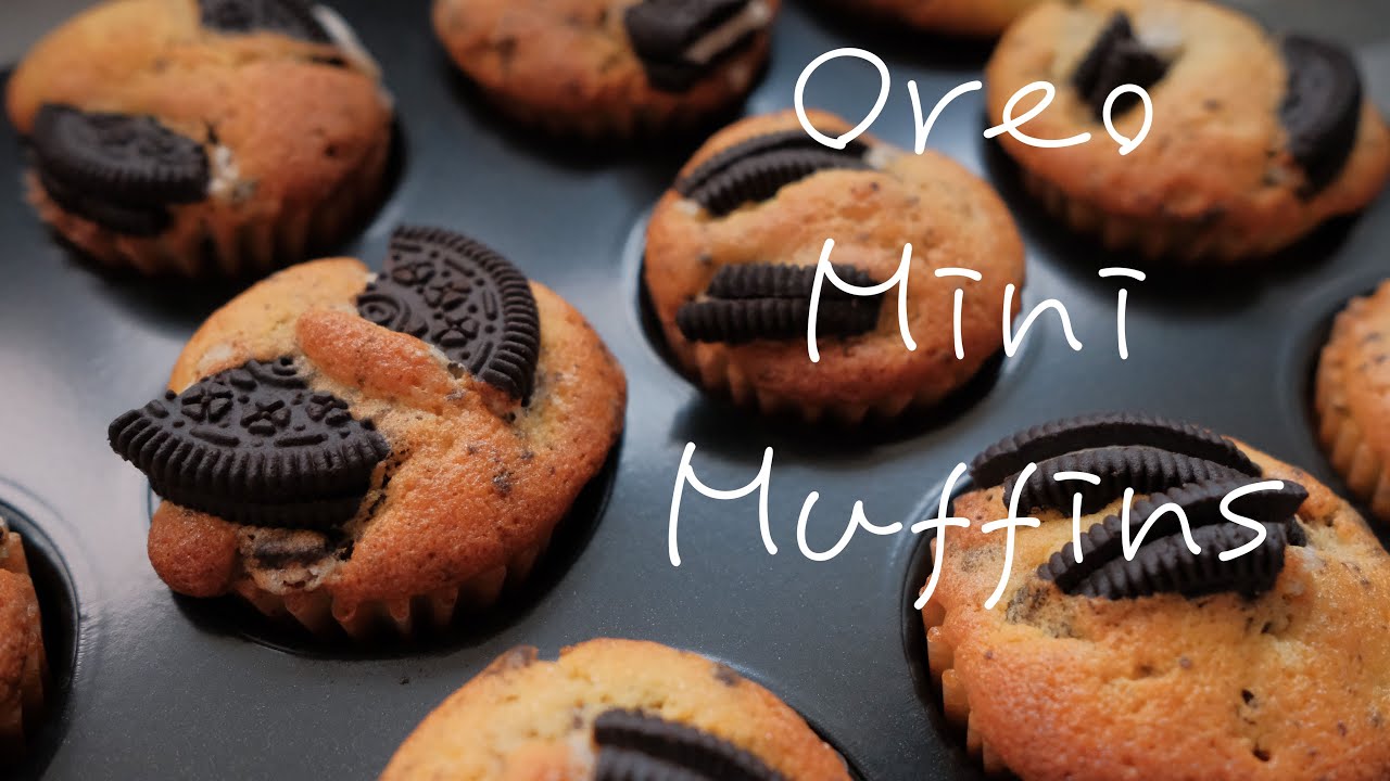 オレオミニマフィン🍪Oreo mini muffins. - YouTube