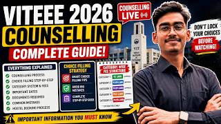 VITEEE 2026 Counselling Guide | Complete Choice Filling Process