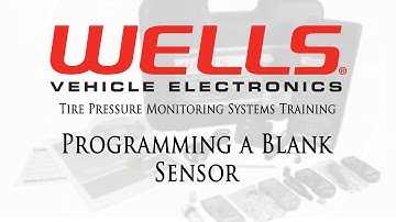 Wells TPMS - Program a Blank Sensor