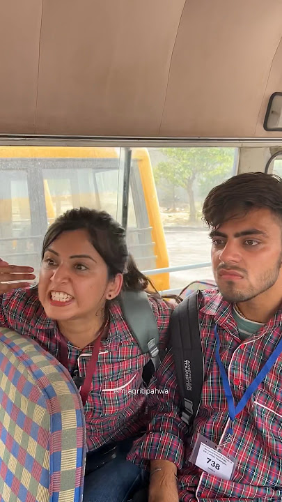 School bus memories😅 #part2 #jagritipahwa #schoollife #schooldays #jagritipahwa