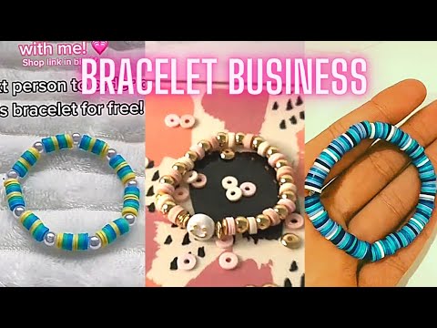 CLAY BEAD BRACELETS 🍀 SMALL BUSINESS 🍀 TIKTOK BUSINESS COMPILATION WITH  LINKS #106 