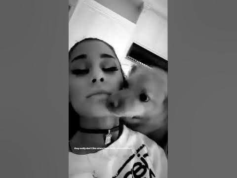 Ariana Grande with Strauss, toulouse, and myron - YouTube