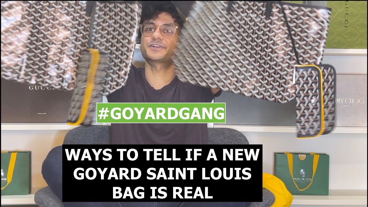 How To Spot a Fake Goyard Bag – StyleCaster