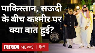 Kashmir के मसले पर Saudi Arabia और Pakistan ने क्या कहा? (BBC Hindi)