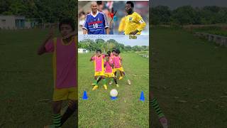 Zinedine Zidane vs Pele or Neymar Jr Kylian Mbappe 🇫🇷🇧🇷 fans #shorts #football #fans #youtube #viral