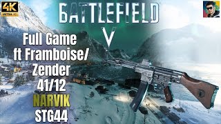 [Battlefield™ V] 4k NARVIK FULL GAME Ft Zender/Framboise 41/12