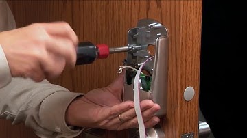 Schlage CO Electronic Locks: Installing a Cylindrical Electronic Lock