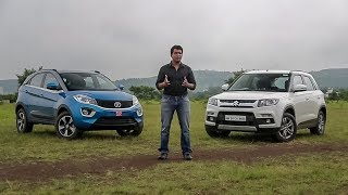 🚗 Tata Nexon vs 🚗 Maruti Suzuki Brezza | Comparison | ZigWheels.com