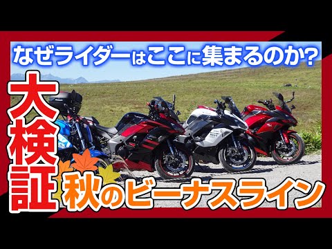 なぜライダーはここに集まるのか？最高の仲間と一緒に走って初めてわかった秋のビーナスライン【Ninja1000SX】