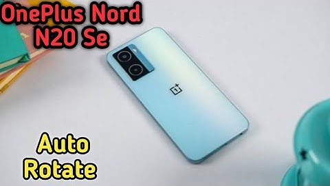 Auto Rotate Screen In Oneplus Nord N20 Se, Rotate Screen Setting In Oneplus Nord N20 Se,