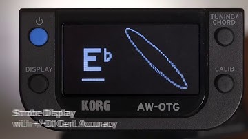KORG AW OT Series Tuners   The first ever tuner with OLED technology