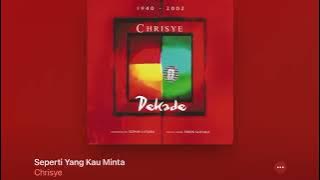 Seperti Yang Kau Minta - Chrisye  Lyrics  Karaoke