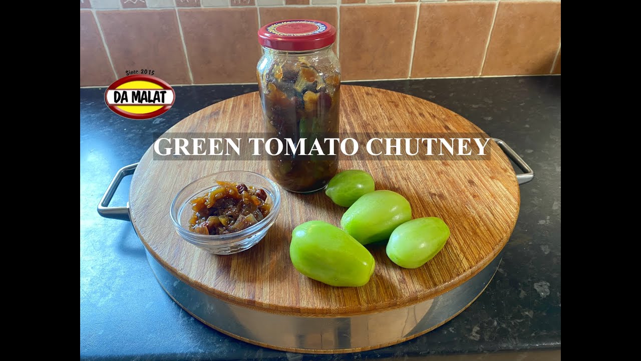 Homemade Green Tomato Chutney