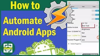 How to AUTOMATE Android Apps Using TASKER screenshot 4