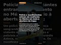 Polícia e manifestantes entram em confronto no México em meio à abertura da Copa #Shorts