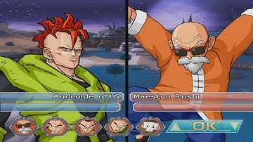 [TAS] Team Androids VS Team Humans | DBZ: Budokai Tenkaichi 4 Beta 13.5 Gameplay | [JAP-DUB]