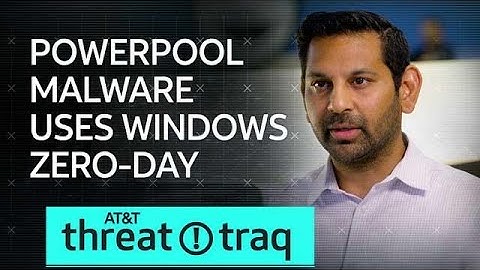 9/13/18 PowerPool Malware Uses Windows Zero-Day | AT&T ThreatTraq