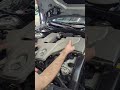 Broken belt drive on this AMG #mechanic #repair #mercedes #amg #sl63 #beltdrive #v8