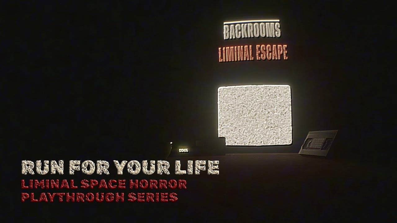 Backrooms Liminal Escape | Run for your Life | Full Playthrough | Liminal Space Horror
