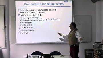 Protein Prediction I Advanced - Lecture 5 "Comparative Modelling I"