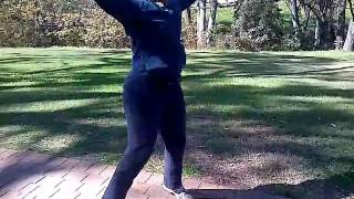 Jade On Her Traditional Workout With Stanley Takalani At Melrose Park