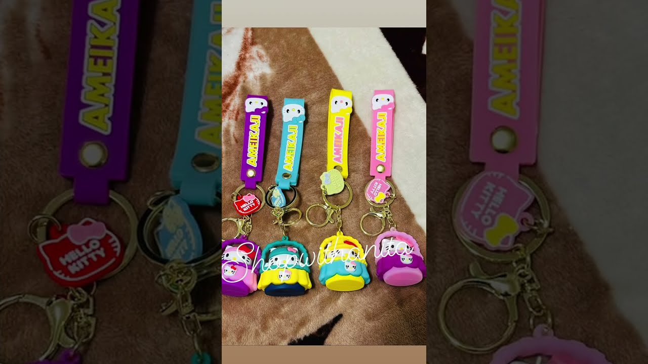 Fun Assortment of Children's Jewelry, Keychains, and School Supplies