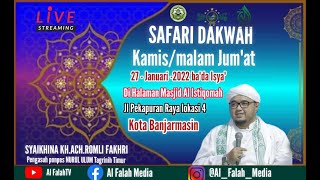 🔴[LIVE]MALAM PUNCAK SAFARI DAKWAH KH.ACH.ROMLI FAKHRI