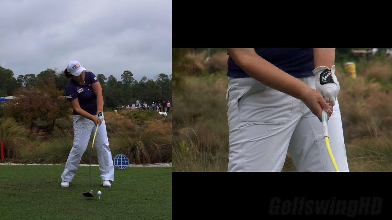 callaway golf INBEE PARK - HANDS AT IMPACT (CLOSE UP SLOW MOTION) DRIVER GOLF SWING CME CHAMPIONSHIP 2014 1080p HD