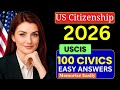 2026 random 100 civics questions and answers - U.S. citizenship interview I N400 Interview #n400