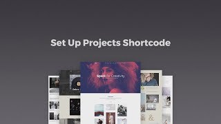 Set Up Projects Shortcode