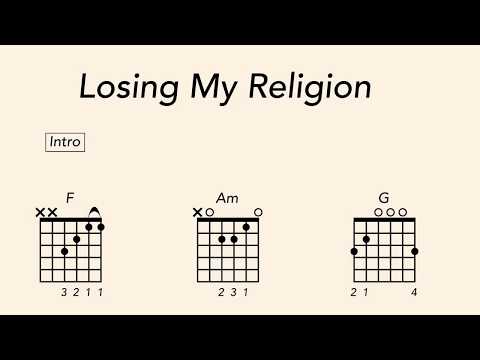 How to Play Losing My Religion by R.E.M. on Guitar
